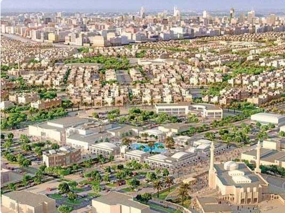 صورة «السكنية»: تمديد الكيبلات لـ7 آلاف قسيمة في «المطلاع»