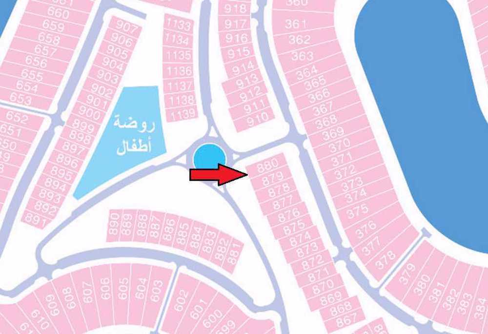للبيع أرض صف ثاني بصباح الأحمد البحرية المرحلة الأولى