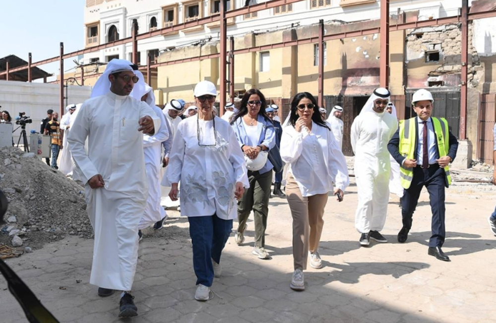 صورة المشعان: بدء أعمال تنفيذ البنية التحتية في سوق المباركية