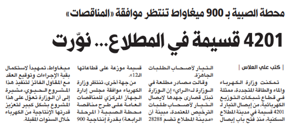 Picture of 4201 قسيمة في المطلاع... نوّرت