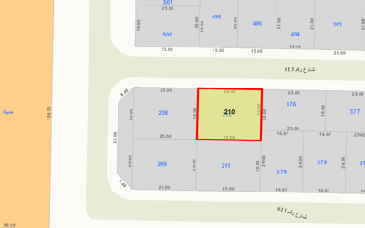 للبيع ارض في الصديق ق6